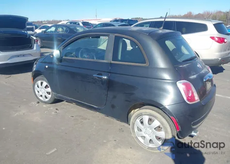 2012 Fiat 500 Pop z USA, uszkodzony, nr VIN 3C3CFFAR0CT296175